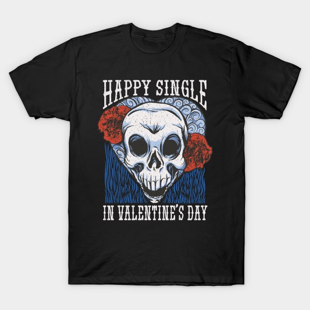 Solo Skull Valentine's T-Shirt by Life2LiveDesign